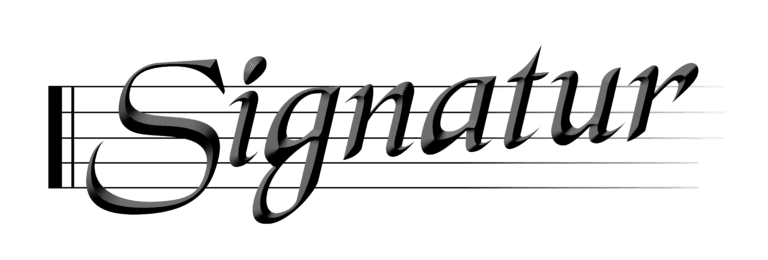 Signatur programme logo